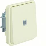 W.1 Przycisk zwierny uniwersalny z podświetleniem IP55 biały Berker 50463522 WNA021B HAGER