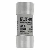 C22G63S Wkładka cylindryczna z wybijakiem 22x58 63A GG 690V AC C22G63S EATON