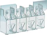 Osłony przyłączy - górnA dolna 4P HAx rozmiar 3 100-125A HZC216 HAGER