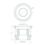 Redukcja gniazda bezp. z E27 na E14