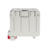 ZSG1-35.0Ns ,  Złączka szynowa gwintowa, seria NOWA, 35,0 mm2, TS 35, 1 tor, szary