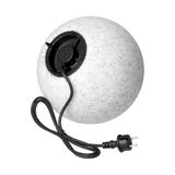 Oprawa ogrodowa OFELIA kula E27 max. 18W IP65 kamień 28cm wbijana AD-OP-6588GE27ZW ORNO