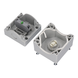 KASETA KOMPLETNA 1-OTWOROWA Z PRZYCISKIEM P I 2 PRZEPUSTAMI M20