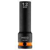 Nasadka udarowa 1/2'' długa 12x78mm Cr-Mo NEO GTX 12-312 GTX Poland