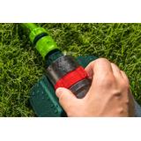 Zraszacz oscylacyjny, powierzchnia zraszania do 418 m2, 18 dyszy zraszających