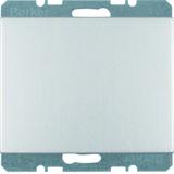 BERKER K.5 Zaślepka z płytką czołową aluminium 6710457003 HAGER