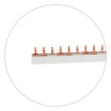 Szyna prądowa sztyftowa 3P 9M 16mm2 S9 3F-16SZ-ypu PIN 45.249 OPATÓWEK