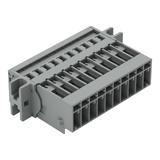 X-COM wtyk 10-biegunowy szary raster 5 mm /25szt./ WAGO