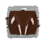 TREND Mechanizm wypustu kablowego brązowy