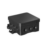 Puszka instalacyjna naścienna NS5 FASTBOX&HOOK czarny