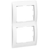 Sistena Life Ramka Arctic Podwójna Pionowa 771006 LEGRAND
