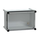 Thalassa Puszka poliestrowa PLS pokrywa transparentna poliwęglanowa IP65 180x270x180 mm