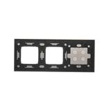 Simon 54 Touch Panel dotykowy S54 Touch 3 moduły 4 pola dotykowe + 2 otwory na osprzęty S54 burzowa chmura DSTR3400/72 KONTAKT