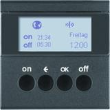 BERKER B.X/S.1 KNX RF quicklink Łącznik czasowy do sterowników załączających i mechanizmów zasilających Berker.Net antracyt 85745285 HAGER