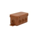 Puszka n/t 80x45x41 IP54 8-wl V8 brązowa 61.3802 OPATÓWEK