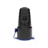 Gniazdo gumowe proste IP44 z uziemieniem czarne OR-AE-1314 ORNO