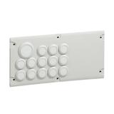 PŁYTA Z PRZEPUSTAMI KABLOWYMI 293 X 139 13 WEJŚĆ, Legrand