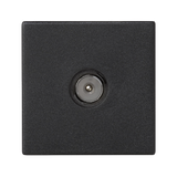 Simon Connect Płytka K45 gn. TV męskie 45x45mm + wkład szary grafit K120A/14 KONTAKT