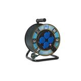 Przedłużacz zwijany na bębnie PB fi250 H05VV-F 3x1,5 - 25m, 4xGZ16A (250V), IP44, biały 1115-250GZI-25 B.1115-250GZI-25 PAWBOL
