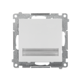 Simon 55 Oprawa oświetleniowa LED 230V (0,93 W) Barwa ciepła biała 3100K Jasnoszary mat