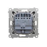 Simon 55 Przycisk zwierny potrójny szybkozłączka Grafitowy mat