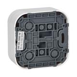 Łącznik jednobiegunowy natynkowy ToDo IP20, biały,10szt.