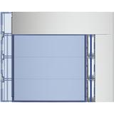 Sfera: Plakietka Modułu Z 4 Przyciskami - 3 Przyciski - Aluminium 352031 LEGRAND