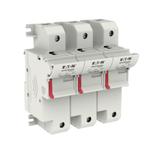 3 Pole 22x58 MFH Podstawa wkładki cylindrycznej 22x58 3P 125A 690VAC CH223DU EATON