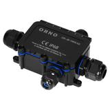 Puszka natynkowy HD IP68, 0,5-6,0mm2 ,2 dławnice M20, 2 dławnice M16, układ X OR-JB-13815/4X ORNO
