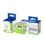 ŻARÓWKA LED, SMD 2835, CIEPŁA BIAŁA, GU10, 6 W, AC220-240V, 50-60Hz, KĄT ŚWIECENIA 120*, 440lm, 52 m