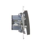 Simon 54 Przycisk „dzwonek” z podświetleniem LED 16A z. śrub. antracyt