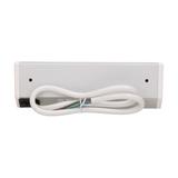 Gniazdo meblowe 3x2P+Z, schuko, biało-srebrne OR-GM-9001/W-G(GS) ORNO