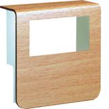 tehalit.SL Pokrywa nośnika urządzeń 20x80 2*45x45 buk SL20080932D2 HAGER