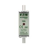 NH FUSE 16AMP 500V aM SIZE 000 Wkładka NH000 16A 500V AM podwójny wskaźnik 16NHM000B EATON