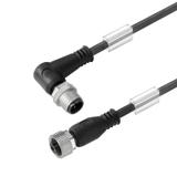 SAIL-M12WM12G-5B-1.5U Przewód czujnika-siłownika (zmontowany), Kabel połączeniowy, M12 / M12, Liczba biegunów: 5, Długość kabla: 1.5 m, złącze męskie, kątowe - złącze żeńsk /1szt 1057890150 WEIDMÜLLER