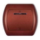 TREND Regulator oświetlenia sterowany dotykiem i dowolnym pilotem brązowy metalik