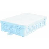 N9w Puszka naścienna 134x89x40 mm z dławnicą zintegrowaną, samozatrzaskowa, seria  FASTBOX - kolor b