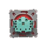 Simon Basic Gniazdo wtyczkowe z uziemieniem z przesłonami torów prądowych 16A 250V zaciski śrubowe czerwone BMGZ1Z.01/22 BMGZ1z.01/22 KONTAKT