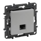 Niloe Step - Gniazdo Rj45 Kat. 6 Stp- Kolor Aluminium 863365 LEGRAND