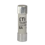 Wkładka topikowa cylindryczna PV gR 900V CH10x38 gR 8A 900V AC DC 002625030 ETI