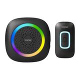 Dzwonek bezprzewodowy sieciowy PELA learning system 60 dźwięków 300m czarny ORNO