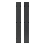 Osłony na zawiasach do systemu pionowego prowadzenia kabli w szafach NetShelter SX 45U o szerokości