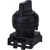 EGS3-NN-C - Napęd pokrętny piórkiem 3 położeniowy, bez powrotu -Czarny