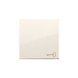 Simon 54 Klawisz pojedynczy z piktogramem klucza do łączników/przycisków kremowy