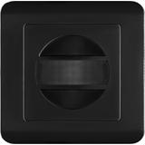 Czujnik ruchu 2 żyłowy 160st. IP20 300W do puszki czarny ORNO