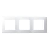 SZAFIR Ramka potrójna - kolor biały