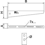 AW 15/11, WSPORNIK ŚCIEN.2 OTW.110 MM
