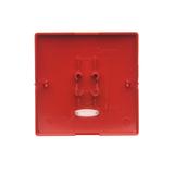 Simon Basic Klawisz pojedynczy z oczkiem do łączników/przycisków z podświetleniem czerwony