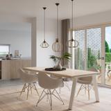 Sollux Lampa wisząca POMPELMO naturalne drewno SL.0393