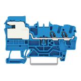 TOPJOBS złączka 2-przewodowa 2,5 mm2 do przewodu neutralnego niebieska